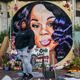 Tamika Palmer, mother of Breonna Taylor, poses for a portrait in front of a mural of her daughter at Jefferson Square park on September 21, 2020 in Louisville, Kentucky. Demonstrators gathered to prepare for possible unrest in wake of the Grand Jury decision regarding the officers involved in the killing of Breonna Taylor. Taylor was fatally shot by Louisville Metro Police officers during a no-knock warrant at her apartment on March 13, 2020 in Louisville, Kentucky. Demonstrators have occupied the park for 118 days.